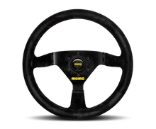 Carica l&#39;immagine nel visualizzatore di Gallery, Momo MOD69 Steering Wheel 350 mm -  Black Suede/Black Spokes