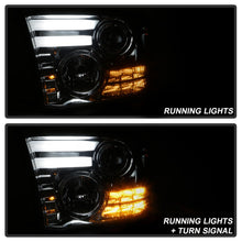 Laden Sie das Bild in den Galerie-Viewer, Spyder Dodge Ram 09-12 Projector Headlights Light Bar DRL Smoke PRO-YD-DR09-LBDRL-SM