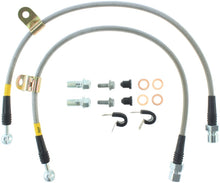 Charger l&#39;image dans la galerie, StopTech 06-07 Chrysler 300C SRT-8 Stainless Steel Front Brake Lines