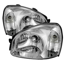 Laden Sie das Bild in den Galerie-Viewer, Xtune Hyundai Santa Fe 2003-2006 Crystal Headlights Chrome HD-JH-HYSA03-C