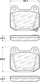 StopTech Street Brake Pads