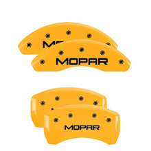 Charger l&#39;image dans la galerie, MGP 4 Caliper Covers Engraved Front &amp; Rear Silverado SS Yellow Finish Black Char 2001 Chevy Tahoe