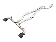 Carica l&#39;immagine nel visualizzatore di Gallery, AWE 2020 Toyota Supra A90 Track Edition Exhaust - 5in Diamond Black Tips