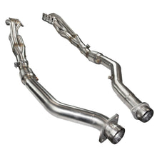 Load image into Gallery viewer, Kooks 12+ WK2 Jeep Grand Cherokee SRT8 6.4L 2in x 3in SS Long Tube Headers &amp; Green Catted Conn Pipes