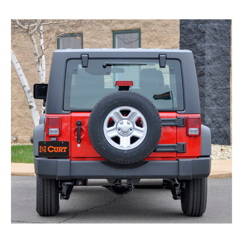 Curt 07-11 Jeep Wrangler Class 3 Trailer Hitch w/2in Receiver