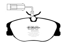 Carica l&#39;immagine nel visualizzatore di Gallery, EBC 89-91 Lancia Delta Integrale 2.0L Turbo HF 16V Yellowstuff Front Brake Pads