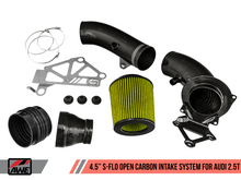 Cargar imagen en el visor de la galería, AWE Tuning Audi RS3 / TT RS S-FLO Open Carbon Fiber Intake