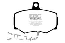Carica l&#39;immagine nel visualizzatore di Gallery, EBC 88-89 Jaguar XJ6 3.6 Greenstuff Front Brake Pads