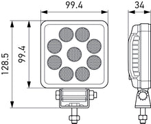 Carica l&#39;immagine nel visualizzatore di Gallery, Hella ValueFit LED Work Light PS1000 LED MV CR LT