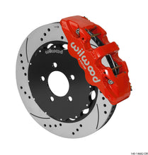 गैलरी व्यूवर में इमेज लोड करें, Wilwood AERO6 Front Big Brake Kit 14.00in Red 03-11 Crown Victoria