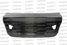 Carica l&#39;immagine nel visualizzatore di Gallery, Seibon 09-11 BMW 3 Series 4Dr excluding M3 CSL-Style Carbon Fiber Trunk/Hatch Lid