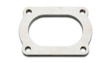 Carica l&#39;immagine nel visualizzatore di Gallery, Vibrant T304 SS 4 Bolt Flange for 3in O.D. Oval tubing