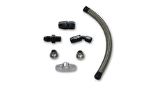 Carica l&#39;immagine nel visualizzatore di Gallery, Vibrant Univ Oil Drain Kit incl 12in Teflon lined S.S. hose Fitting