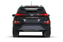 Charger l'image dans la galerie, Rally Armor 2018-21 Hyundai Kona Black UR Mud Flap White Logo