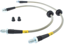 Charger l&#39;image dans la galerie, StopTech 2013-2014 Ford Focus ST Stainless Steel Rear Brake Lines