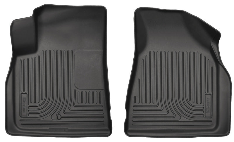Husky Liners 09-14 Chevy Traverse/07-14 GMC Acadia Weatherbeater Black Front Floor Liners - 2to4wheels