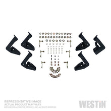 गैलरी व्यूवर में इमेज लोड करें, Westin/HDX Stainless 15-18 Ford F-150 SC/17-18 F-250/F-350 CC Drop Nerf Step Bars - Textured Black