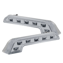 Laden Sie das Bild in den Galerie-Viewer, Xtune Drl L-Shape Mb Style 0.5W White LED Lights Chrome CBL-DRL-LBENZ-C