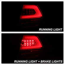 Laden Sie das Bild in den Galerie-Viewer, Spyder Pontiac G8 08-09 Version 2 Light Bar LED Tail Lights - Red Clear- ALT-YD-PG808V2-LB-RC