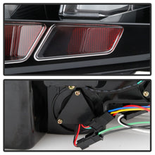 Carica l&#39;immagine nel visualizzatore di Gallery, Spyder 10-12 Ford Mustang - Light Bar Seq. Turn Signal LED Tail Lights - Black - ALT-YD-FM10-LED-BK