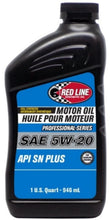 Charger l'image dans la galerie, Red Line Pro-Series API SN+ 5W20 Motor Oil - Quart - Single