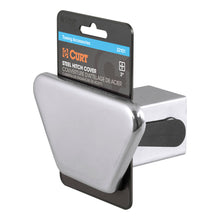 Load image into Gallery viewer, Curt 2in Chrome Steel Hitch Tube Cover (Packaged)