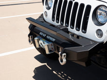 Laden Sie das Bild in den Galerie-Viewer, Road Armor 07-18 Jeep Wrangler JK Stealth Front Winch Bumper w/Bar Guard Mid Width - Tex Blk