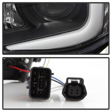 Charger l&#39;image dans la galerie, Spyder Subaru WRX 08-09 Projector Headlights - HID Model Only - Black PRO-YD-SWRX08-HID-LBDRL-BK