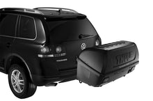 Load image into Gallery viewer, Thule Transporter Combi Tilt-Down Hitch Cargo Box (Incl. Pre-Wired Tail Lights/License Plate Adap.)