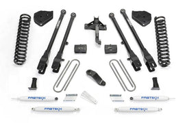 Fabtech 2017 Ford F450/F550 4WD Diesel 6in 4 Link System w/Perf. Shocks