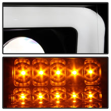 Carica l&#39;immagine nel visualizzatore di Gallery, Spyder Ford F150 09-14 Halogen Light Bar Projector Headlights Black PRO-YD-FF15009PL-SEQ-BK