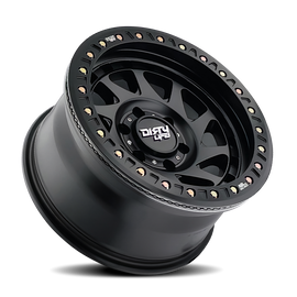 Dirty Life 9313 Enigma Race 17x9 / 6x139.7 BP / -12mm Offset / 106mm Hub Matte Black Wheel