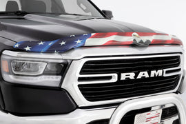 Stampede 2010-2019 Dodge Ram 2500 Vigilante Premium Hood Protector - Flag