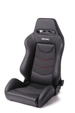 Carica l&#39;immagine nel visualizzatore di Gallery, Recaro Speed V Driver Seat - Black Leather/Red Suede Accent