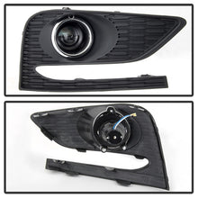 Charger l&#39;image dans la galerie, Spyder 17-18 Chevrolet Cruze OEM Fog Lights w/Universal Switch- Clear (FL-CCRZ2016-C)