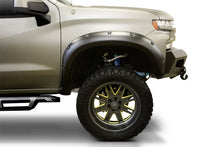 Carica l&#39;immagine nel visualizzatore di Gallery, Lund 2019 Chevy Silverado 1500 RX-Rivet Style Smooth Elite Series Fender Flares - Black (2 Pc.Front)