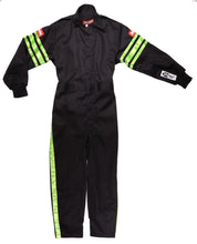 Cargar imagen en el visor de la galería, RaceQuip Green Trim SFI-1 JR. Suit - KLarge