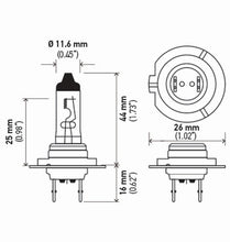 गैलरी व्यूवर में इमेज लोड करें, Hella Bulb H7 12V 55W Px26D T4625 +50 (2)
