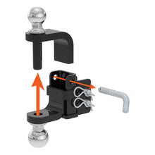 Carica l&#39;immagine nel visualizzatore di Gallery, Curt Replacement Adjustable Multipurpose Ball Mount Head for 45049