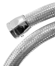 Carica l&#39;immagine nel visualizzatore di Gallery, Spectre Stainless Steel Flex Heater Hose Kit 5/8in. Diameter - 4ft. Chrome