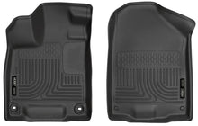 Cargar imagen en el visor de la galería, Husky Liners 2016 Honda Pilot WeatherBeater Front Black Floor Liners