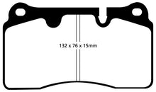 Laden Sie das Bild in den Galerie-Viewer, EBC 04-12 Aston Martin DB9 5.9 Yellowstuff Front Brake Pads