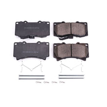 Carica l&#39;immagine nel visualizzatore di Gallery, Power Stop 06-10 Hummer H3 Front Z17 Evolution Ceramic Brake Pads w/Hardware