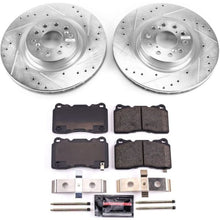 Carica l&#39;immagine nel visualizzatore di Gallery, Power Stop 17-19 Honda Civic Front Z23 Evolution Sport Brake Kit