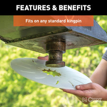 Cargar imagen en el visor de la galería, Curt 12in 5th Wheel Lube Plate