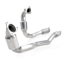 Laden Sie das Bild in den Galerie-Viewer, Stainless Works 2010-18 Ford Taurus SHO V6 Downpipe High-Flow Cats