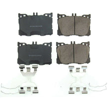 Carica l&#39;immagine nel visualizzatore di Gallery, Power Stop 17-18 Mercedes-Benz C43 AMG Front Z17 Evolution Ceramic Brake Pads w/Hardware