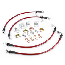 Cargar imagen en el visor de la galería, Power Stop 97-06 Jeep Wrangler Front &amp; Rear Stainless Steel Brake Hose Kit