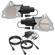 Cargar imagen en el visor de la galería, QTP 3in Bolt-On QTEC Dual Electric Cutout Valves - Pair