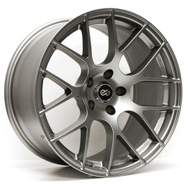Enkei Raijin 18x9.5 15mm Offset 5x114.3 Bolt Pattern 72.6 Bore Titanium Gray Wheel *Min Qty 60*